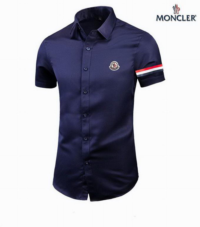 Moncler Short Sleeve Shirt Mens ID:20240703-363